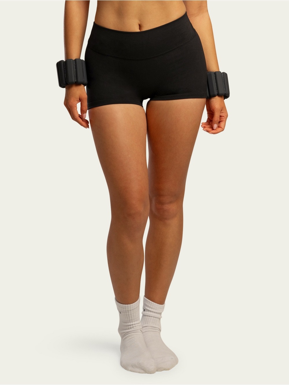 437 THE MICRO SHORT BLACK COLOR SLIGHT BUTT SCRUNCH SIZE SMALL